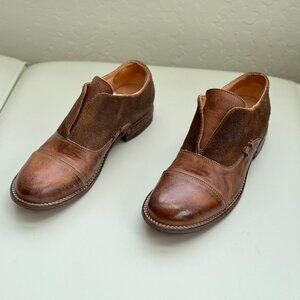 Women's Bed Stu Handcrafted Cobbler Series all organic leather loafers. Size 7.